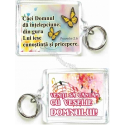 Breloc versete: Caci Domnul da intelepciune...